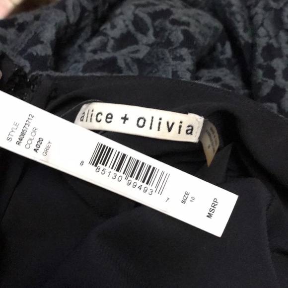 Alice + Olivia by Stacey Bender Sachi Dress 10 - Picture 4 of 4